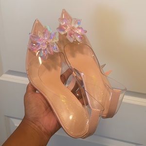 Fashion Nova Clear Heels